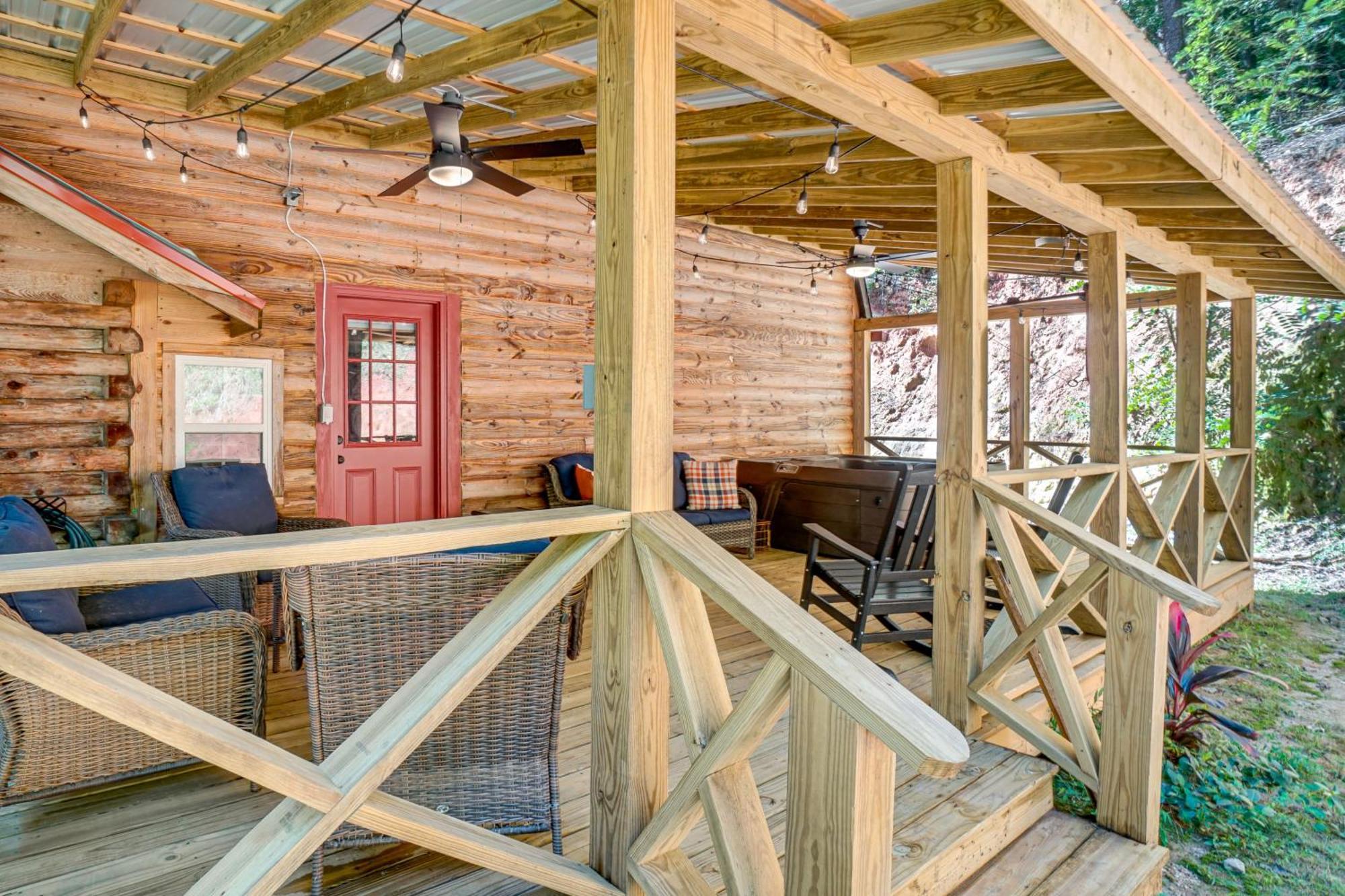 Villa North Georgia Mtn Escape With Hot Tub And Games! Sautee Nacoochee Exterior foto