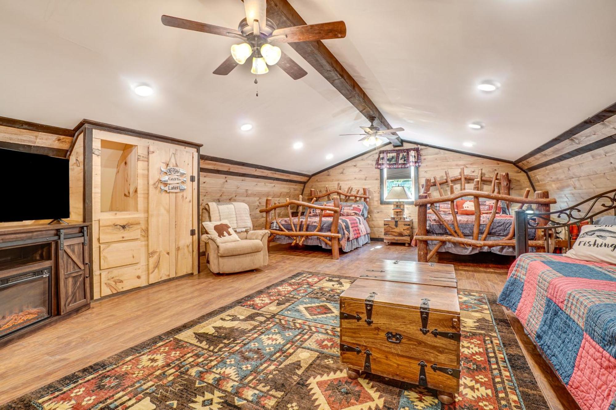 Villa North Georgia Mtn Escape With Hot Tub And Games! Sautee Nacoochee Exterior foto